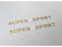 Image of Fuel tank Super sport decals